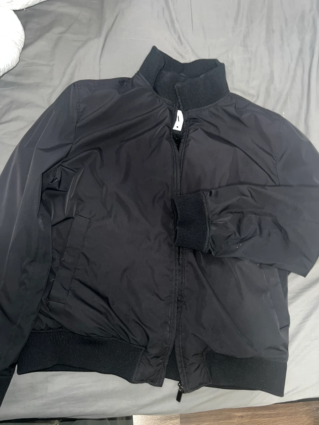 Zara Black Bomber Jacket  - Size XL🔥Moving Sale