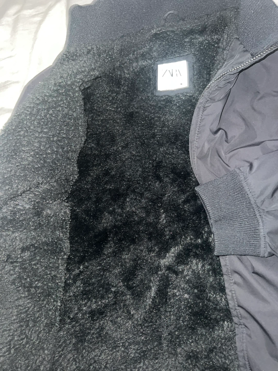 Zara Black Bomber Jacket  - Size XL🔥Moving Sale - photo 2