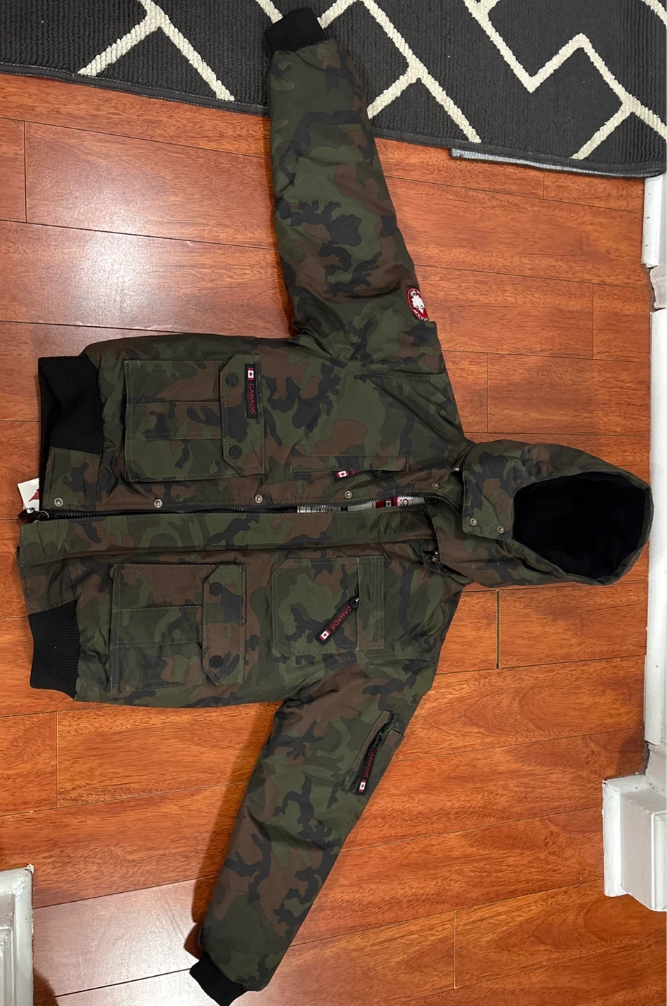 Canada Weather Gear Camo Jacket Size L (14/16)