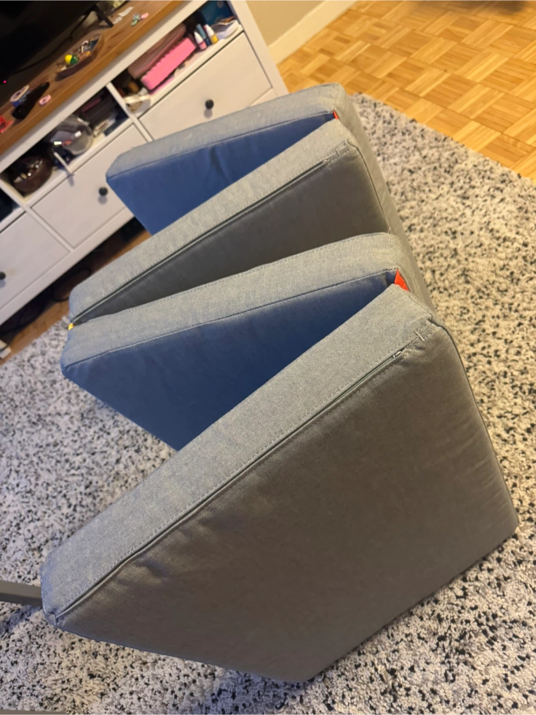 IKES Gray Foldable kids mattress