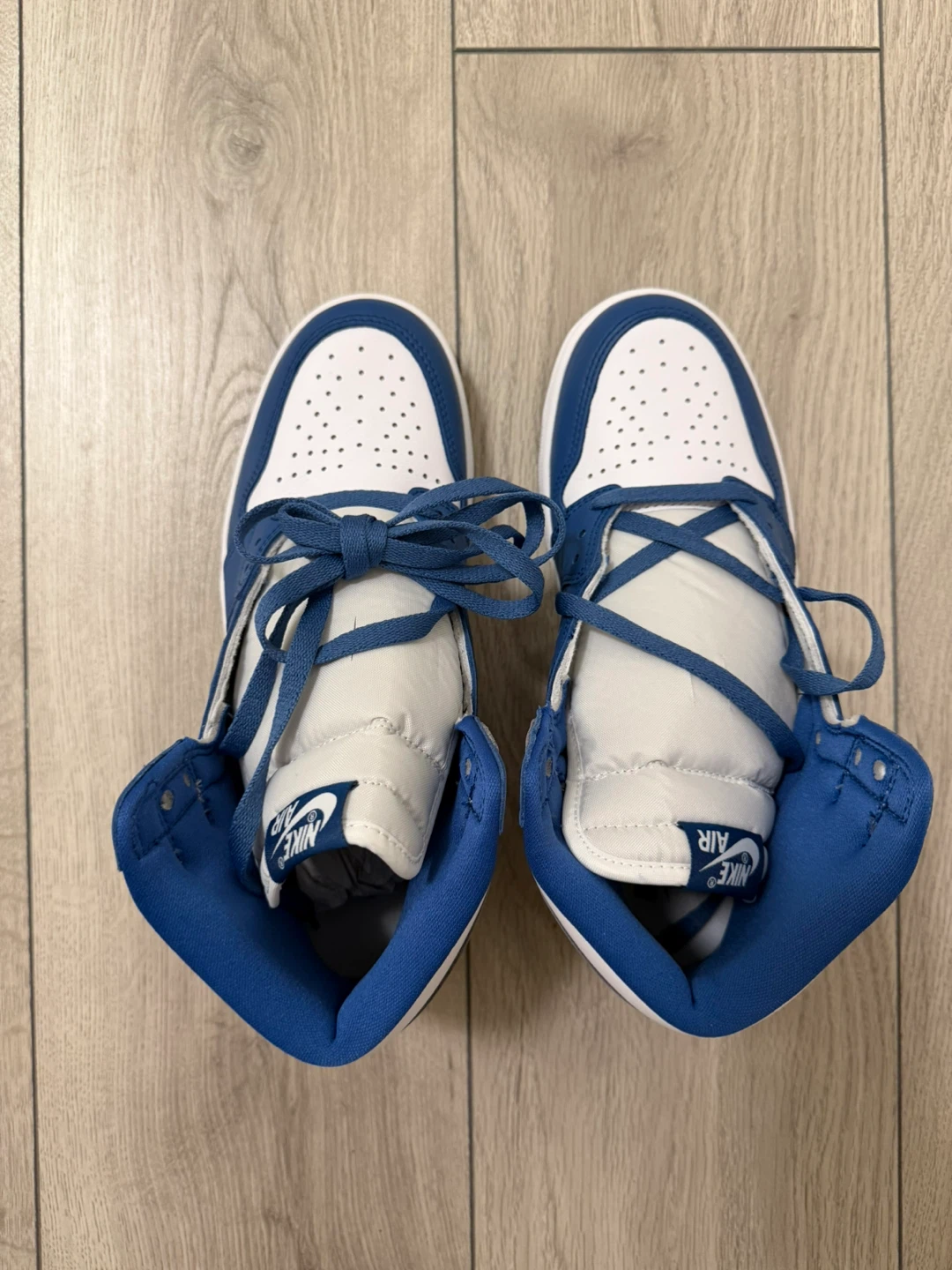 Nike Air Jordan 1 High True Blue US9 - photo 2