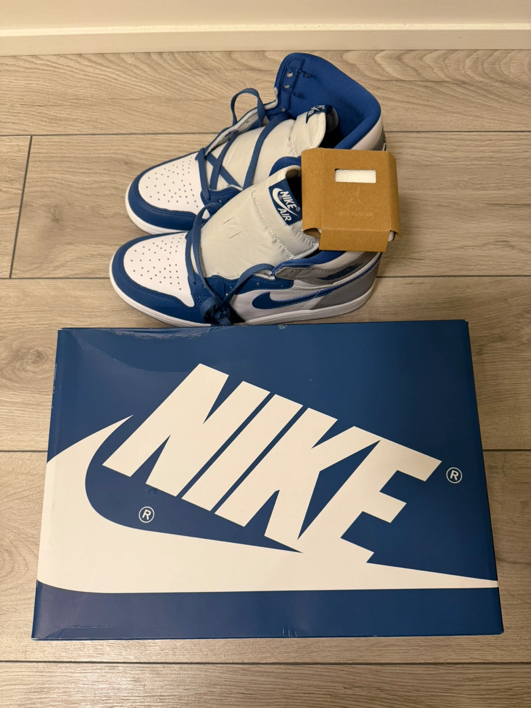 Nike Air Jordan 1 High True Blue US9 - photo 4
