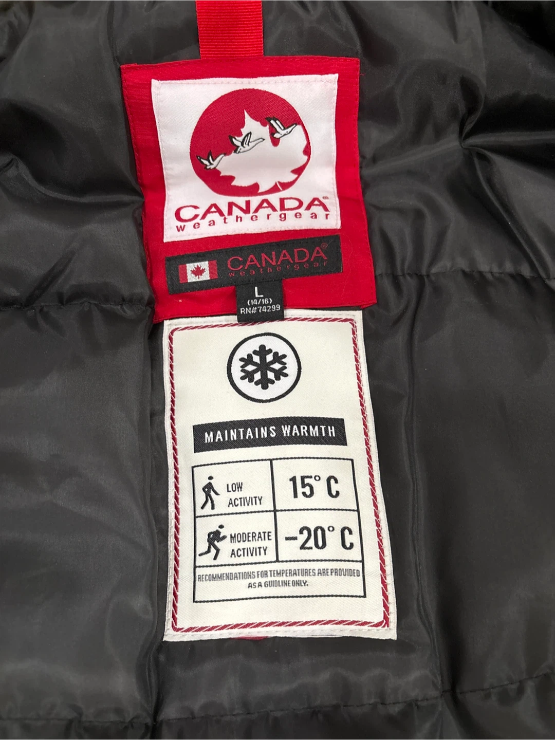 Canada Weather Gear Camo Jacket Size L (14/16) - photo 4