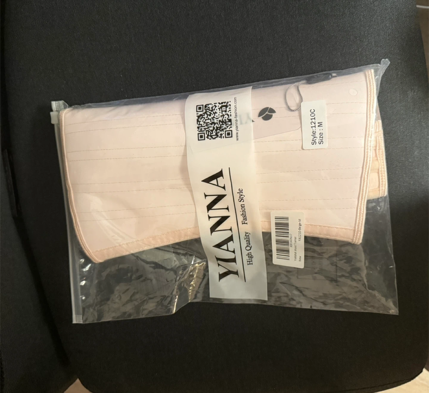 YIANNA Pink Waist Trainer Corset Size M