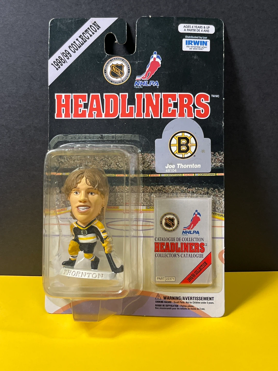Headliners Joe Thornton NHL Figure 1998/99 Collection