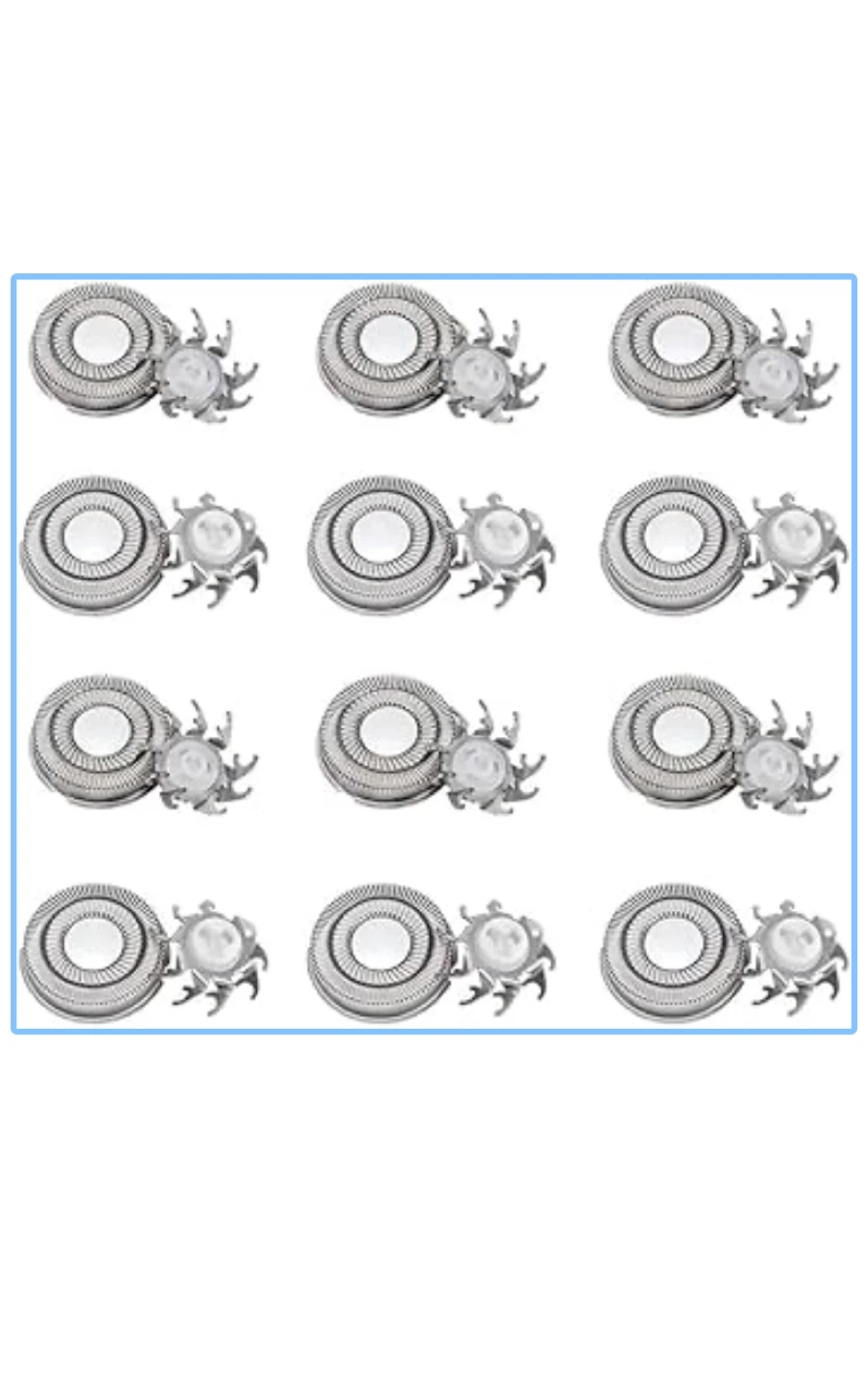 Replacement Shaver Heads - 12 Pack