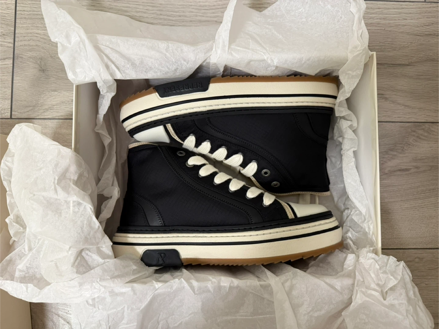 Represent HTN High Top Sneakers US 9