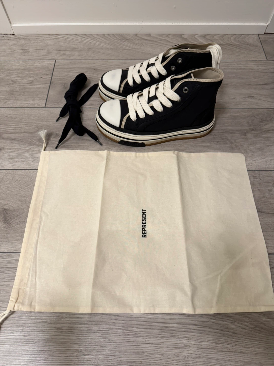 Represent HTN High Top Sneakers US 9 - photo 5