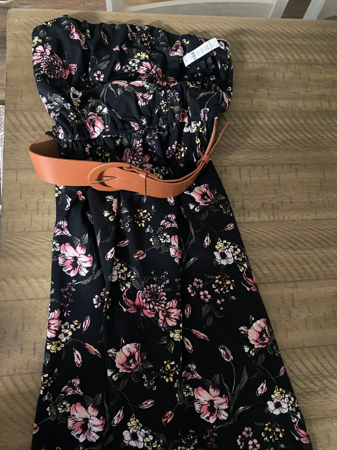 Ardene Floral Maxi Dress with Belt - photo 3