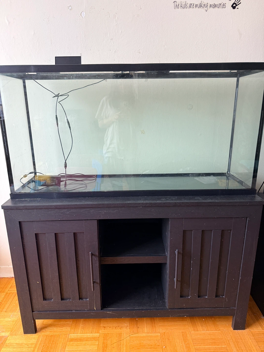 55 gallon Fish Tank with Stand and Light