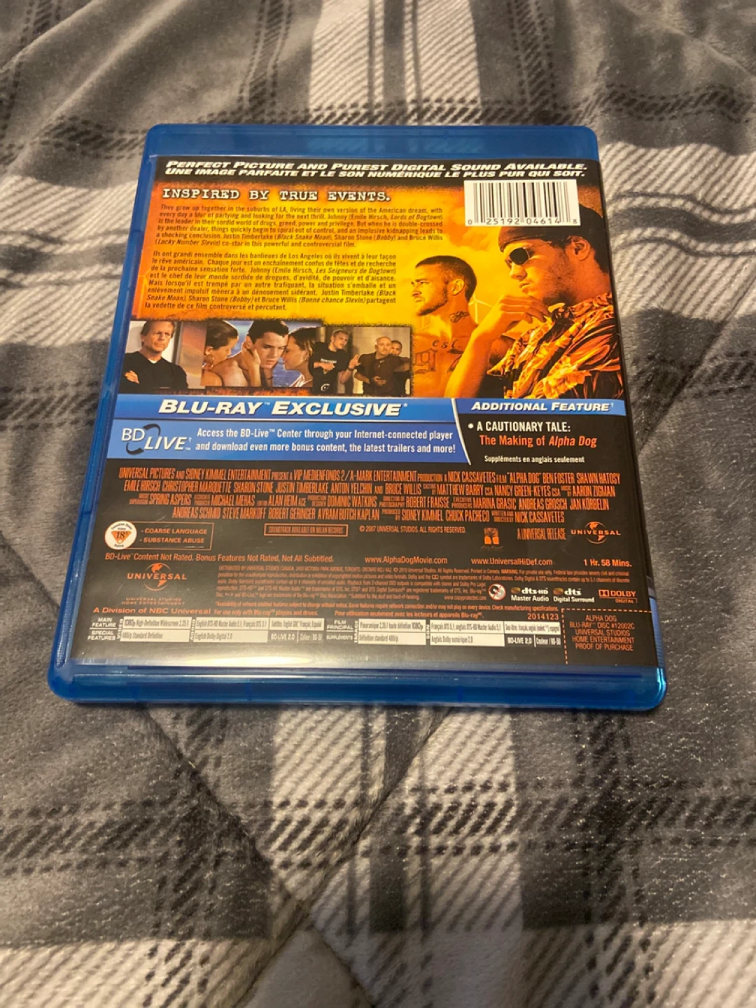 Alpha Dog Bluray - photo 2