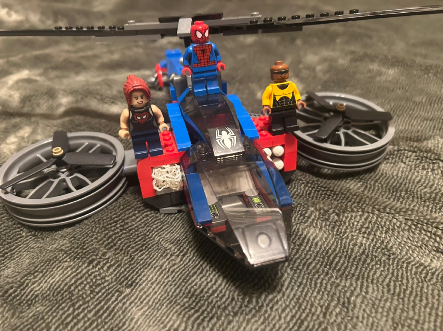 LEGO Spider-Man Helicopter and Green Goblin Glider Set - photo 2