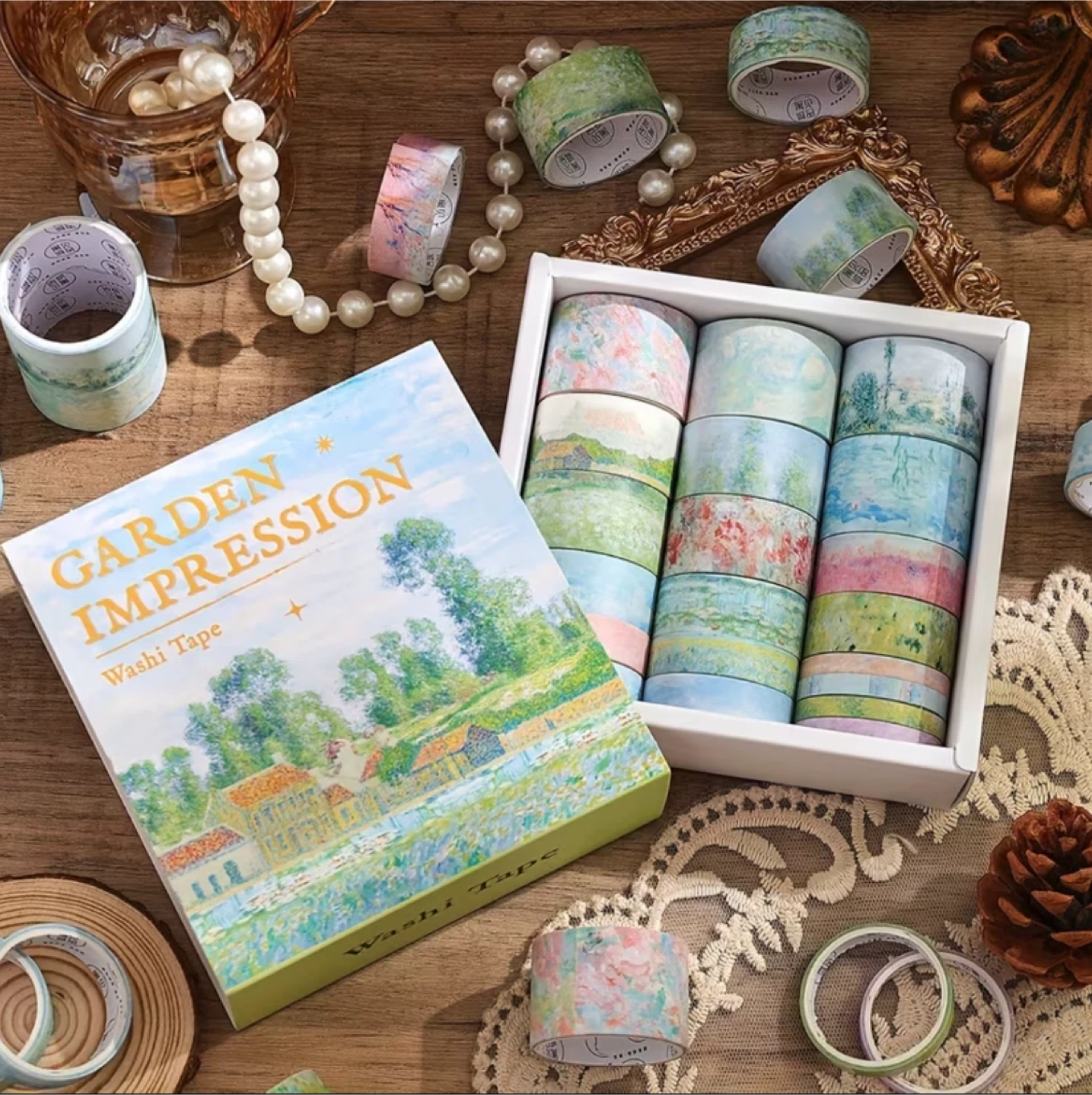 Garden Impression Washi Tape Set