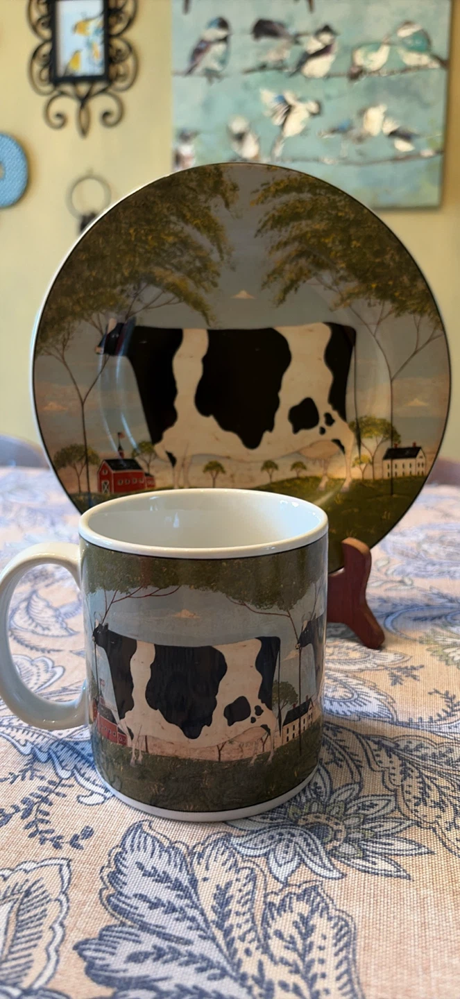 Warren Kimble Animal Collection Mugs and Plates - photo 4