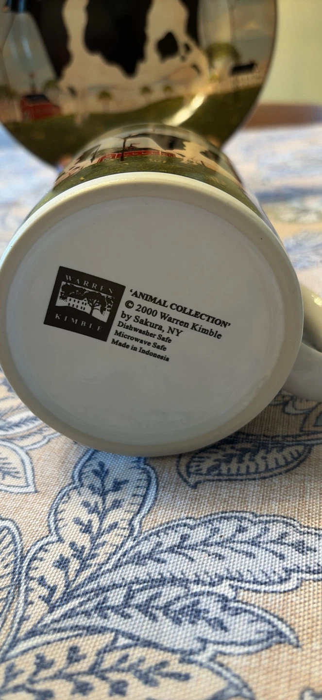 Warren Kimble Animal Collection Mugs and Plates - photo 5