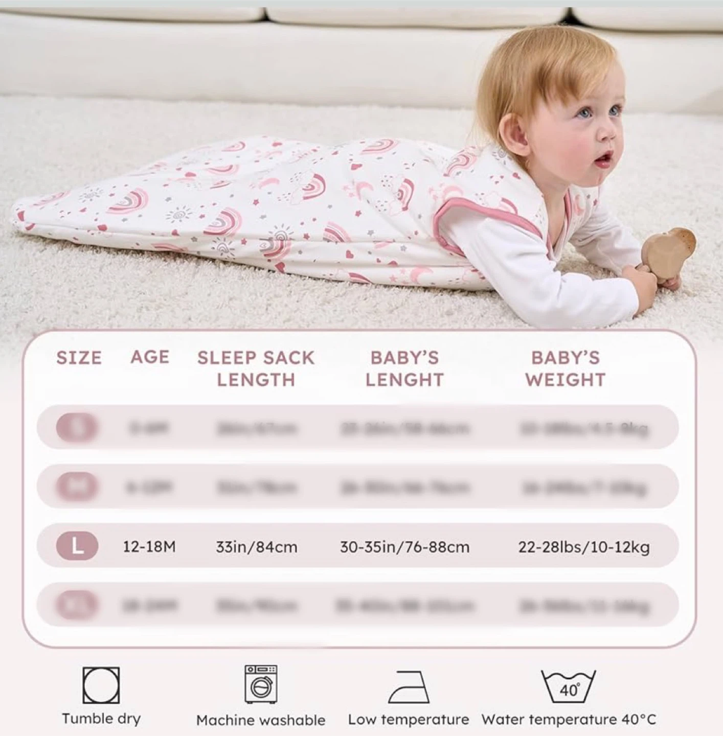 Fiemol Baby Sleep Sack – 2.5 TOG (Brand New with Tags) - photo 4