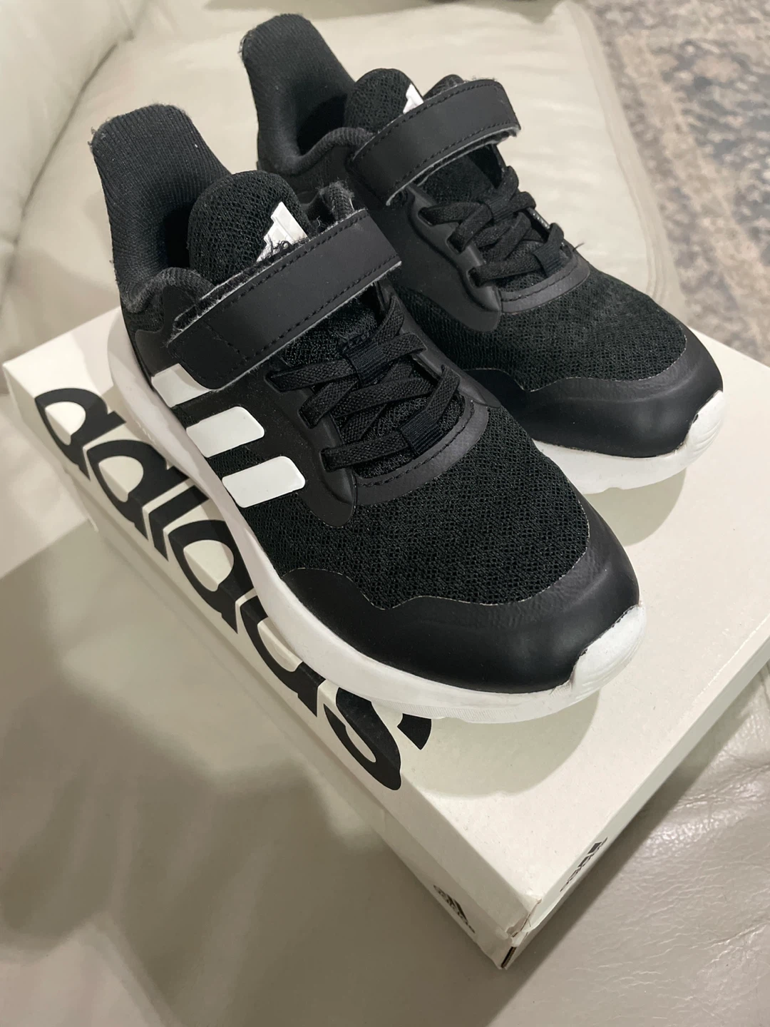 Adidas FortaRun 3.0 EL C Kids Shoes Black/White
