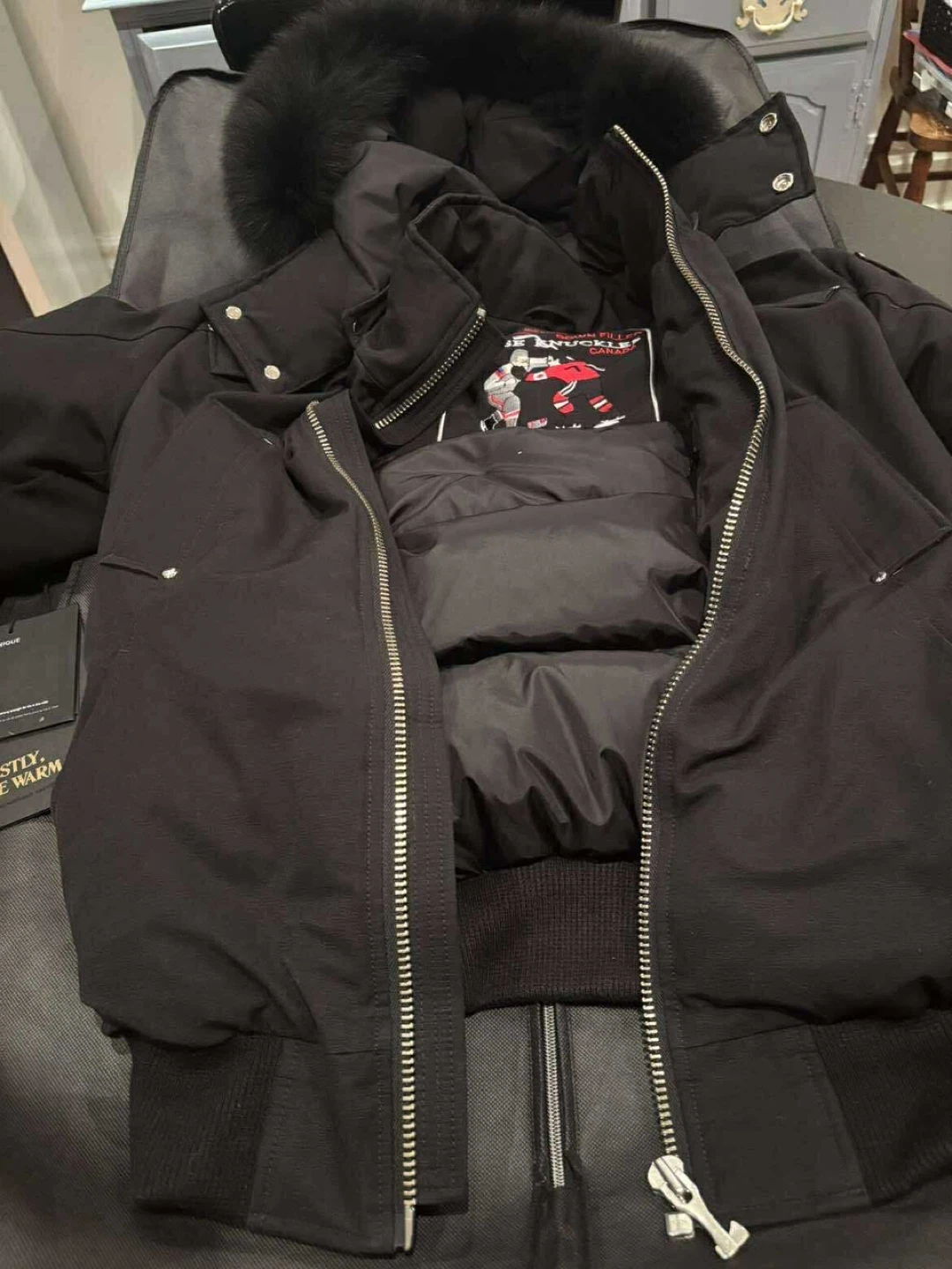 Moose Knuckles Ballistic Bomber Jacket - photo 2