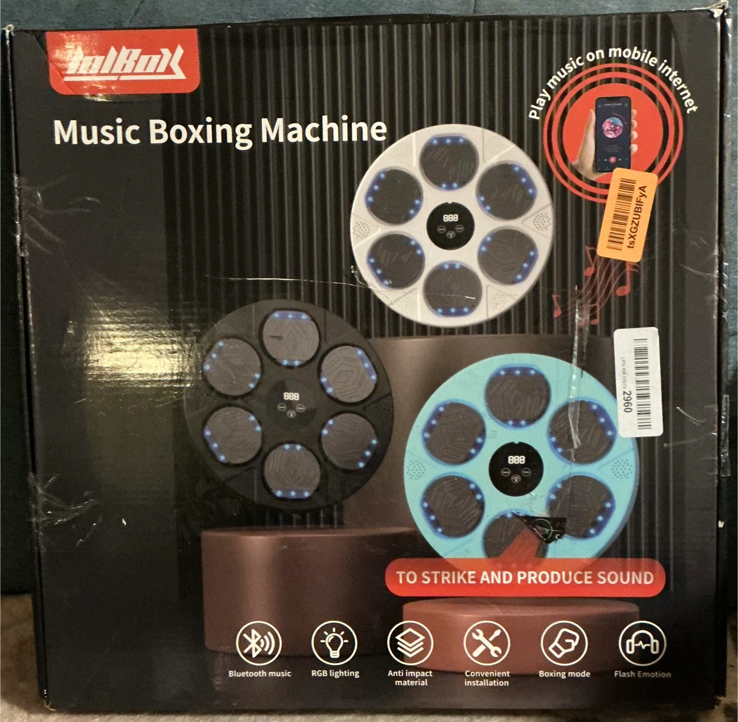 New in Box LOLBOX Music Boxing Machine (Latest Model)