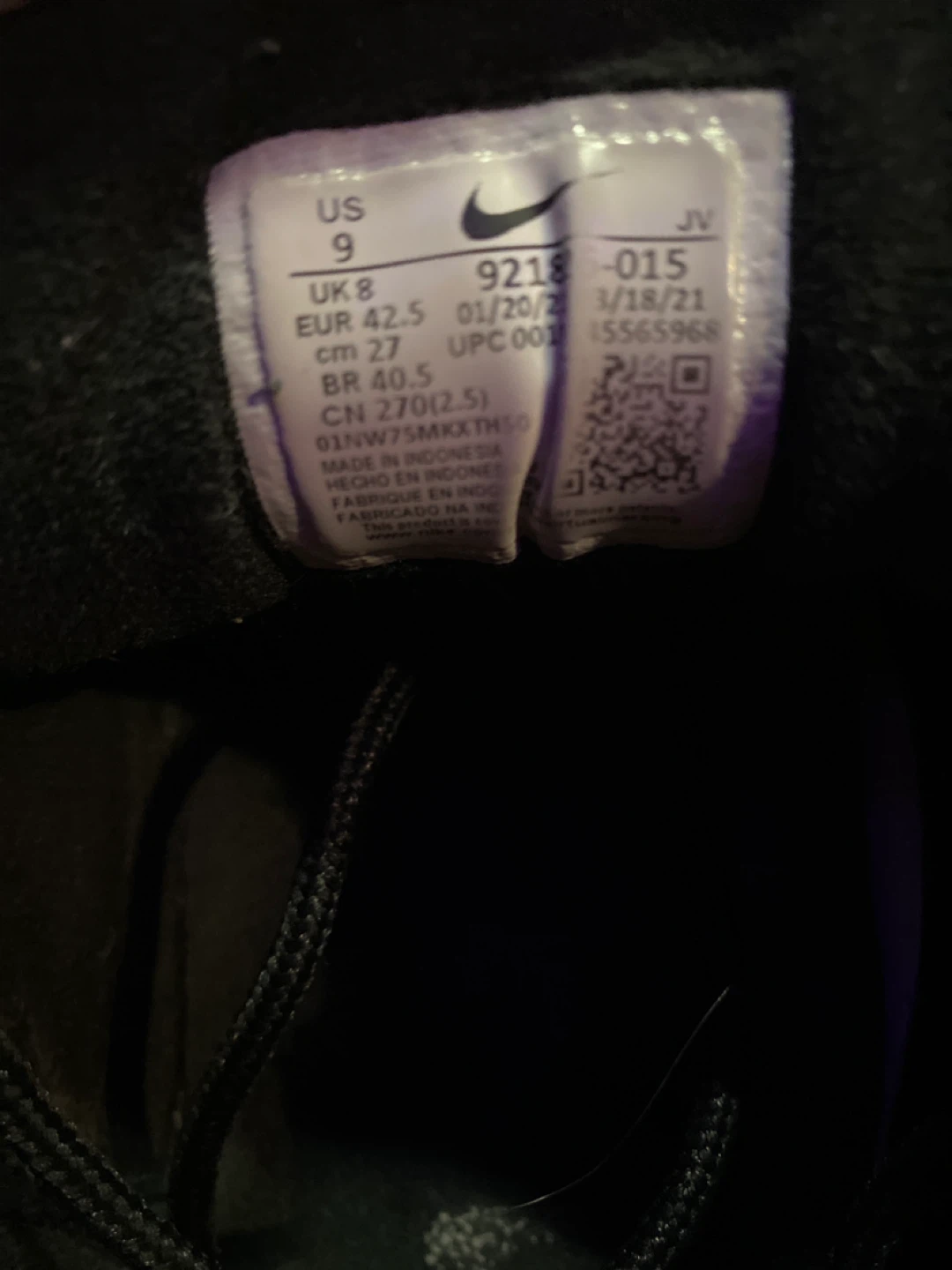 Nike Air Max 97 Black Size 9 - photo 2