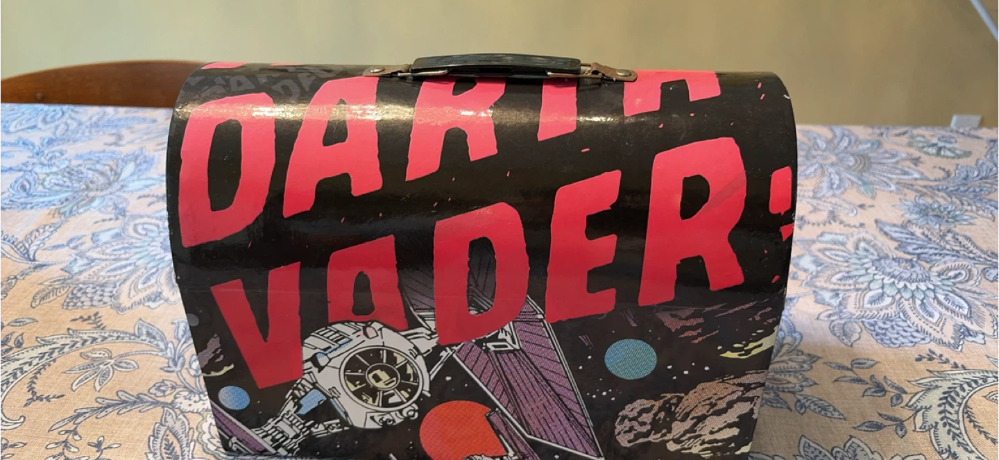 Star Wars Darth Vader Cardboard Domed Lunch Box - photo 2