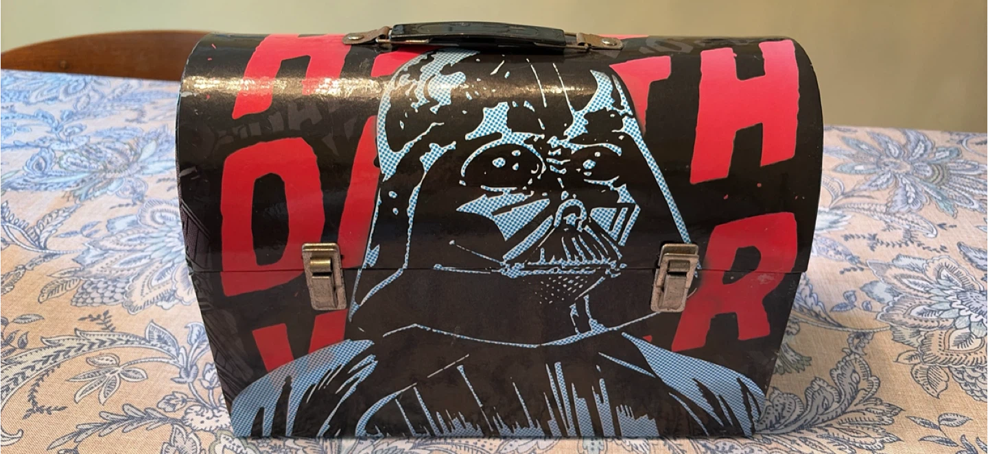 Star Wars Darth Vader Cardboard Domed Lunch Box