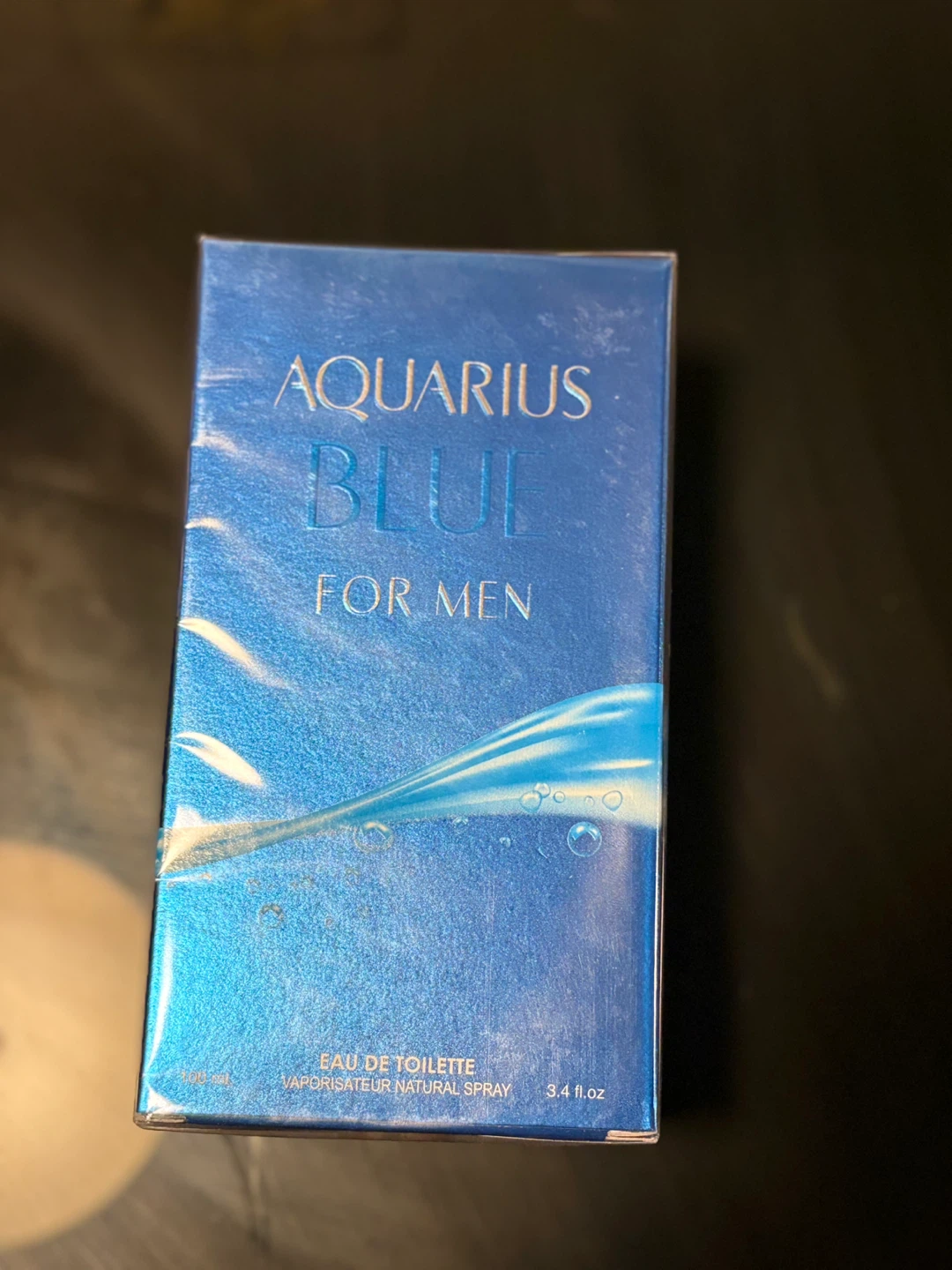Aquarius Blue Eau de Toilette for Men 3.4 fl oz