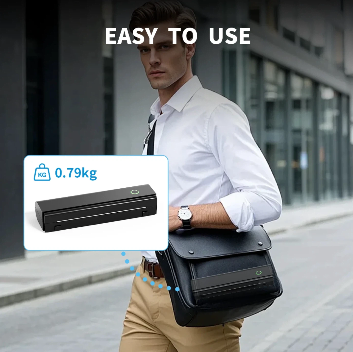 N80 Portable Thermal Printer - 8.5" x 11" & A4 Size - photo 4