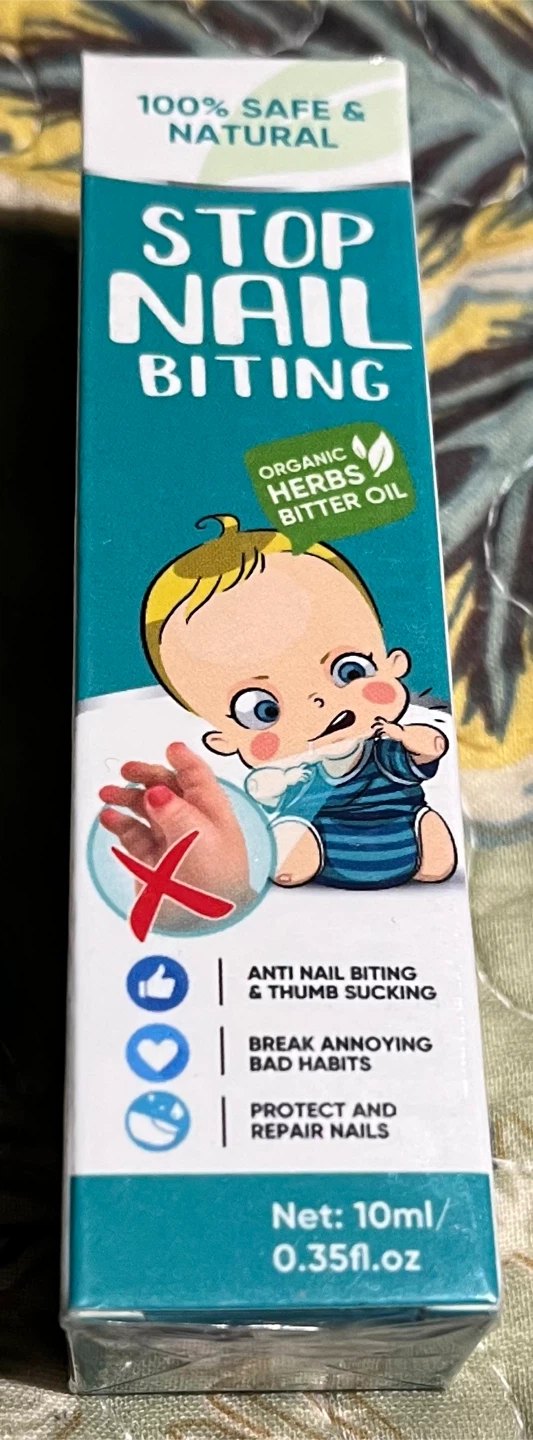 Stop Nail Biting Organic Herbs Bitter Oil - 10ml