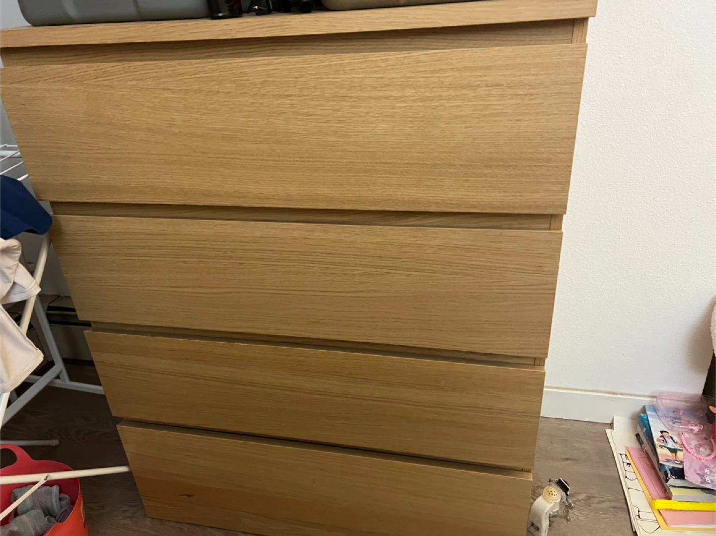 Wooden Dresser with 4 Drawers - photo 4