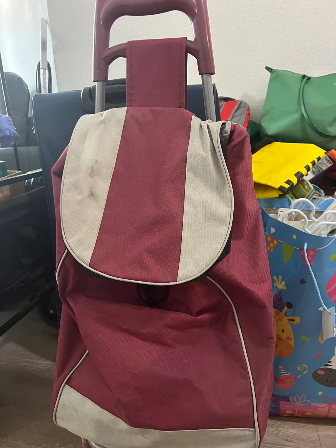 Rolling Shopping Cart Bag - photo 2