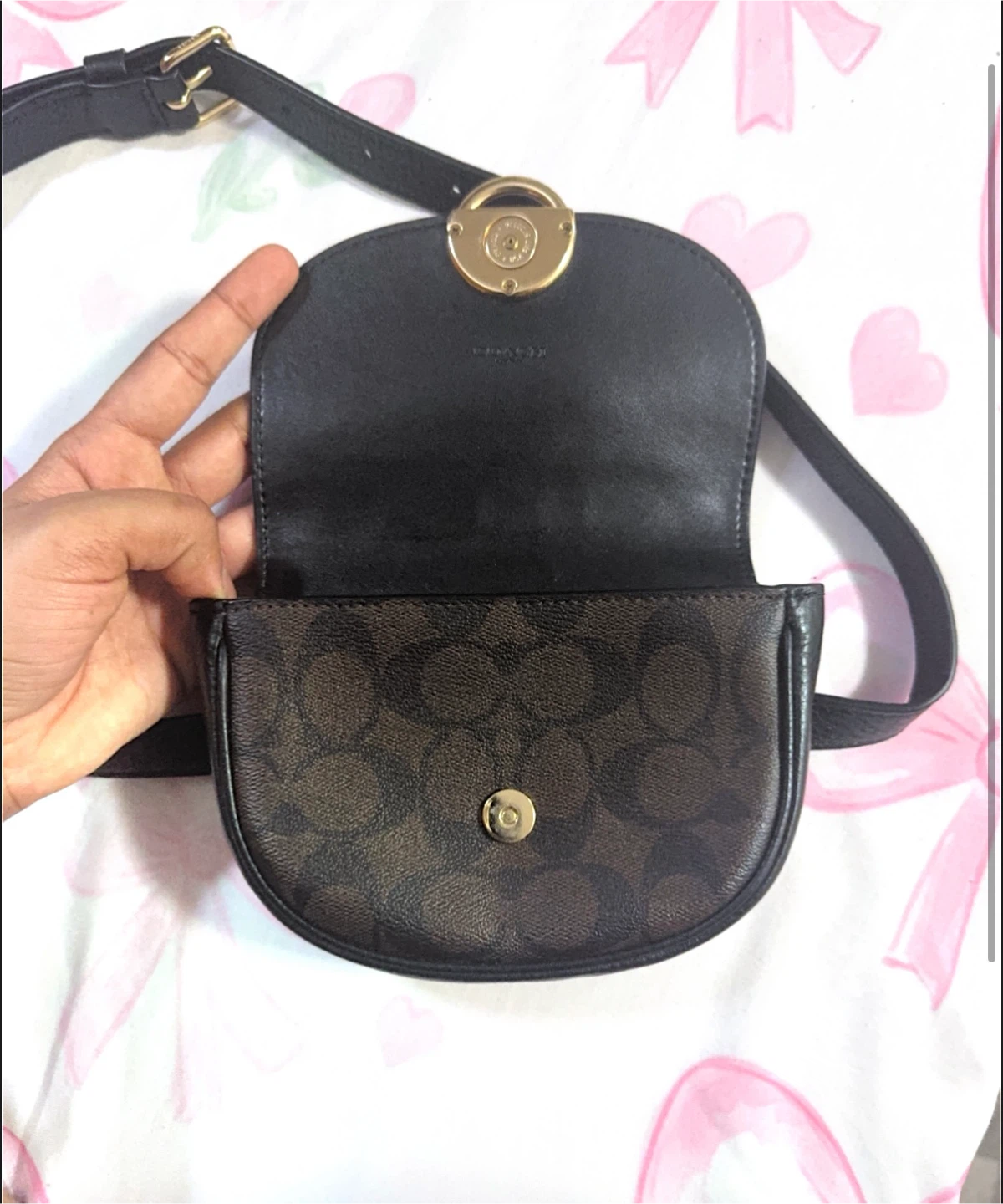 Coach Jade Mini Belt Bag In Signature Canvas - photo 3