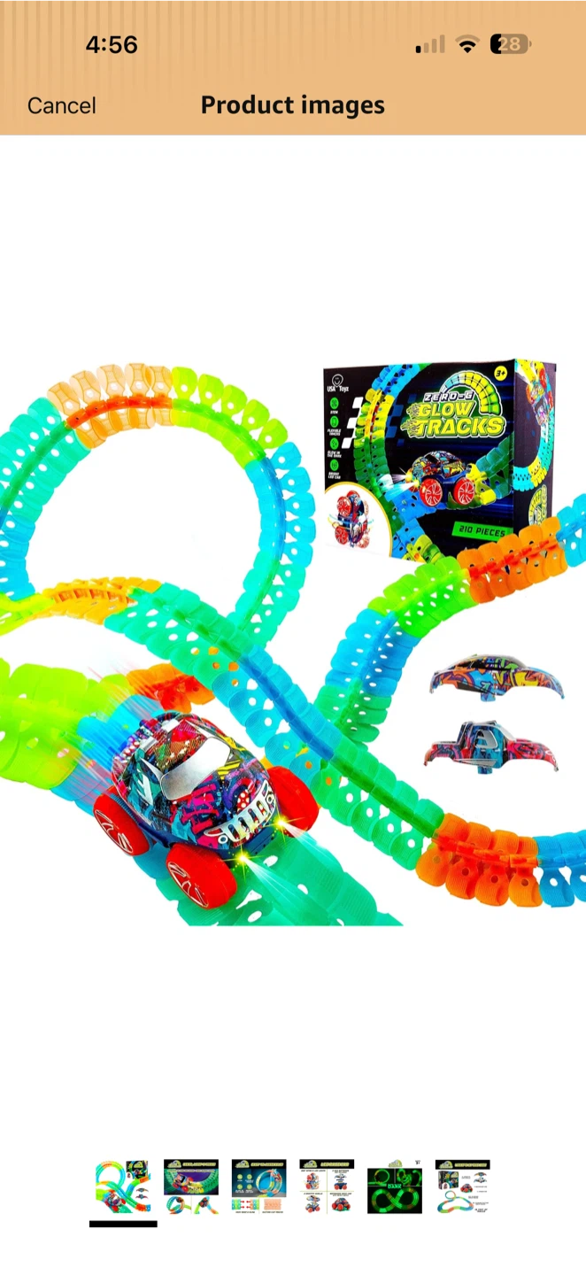 Glow Tracks LED Race Car and Track Set - photo 3