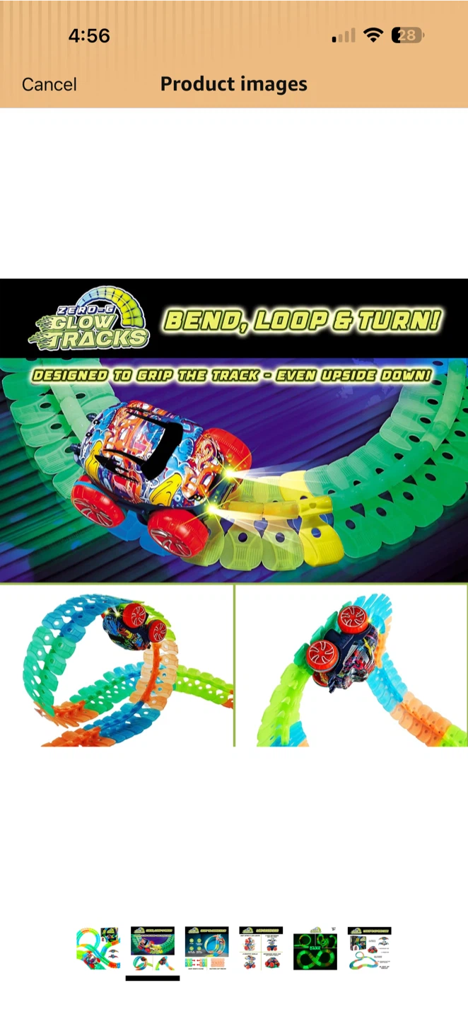 Glow Tracks LED Race Car and Track Set - photo 2