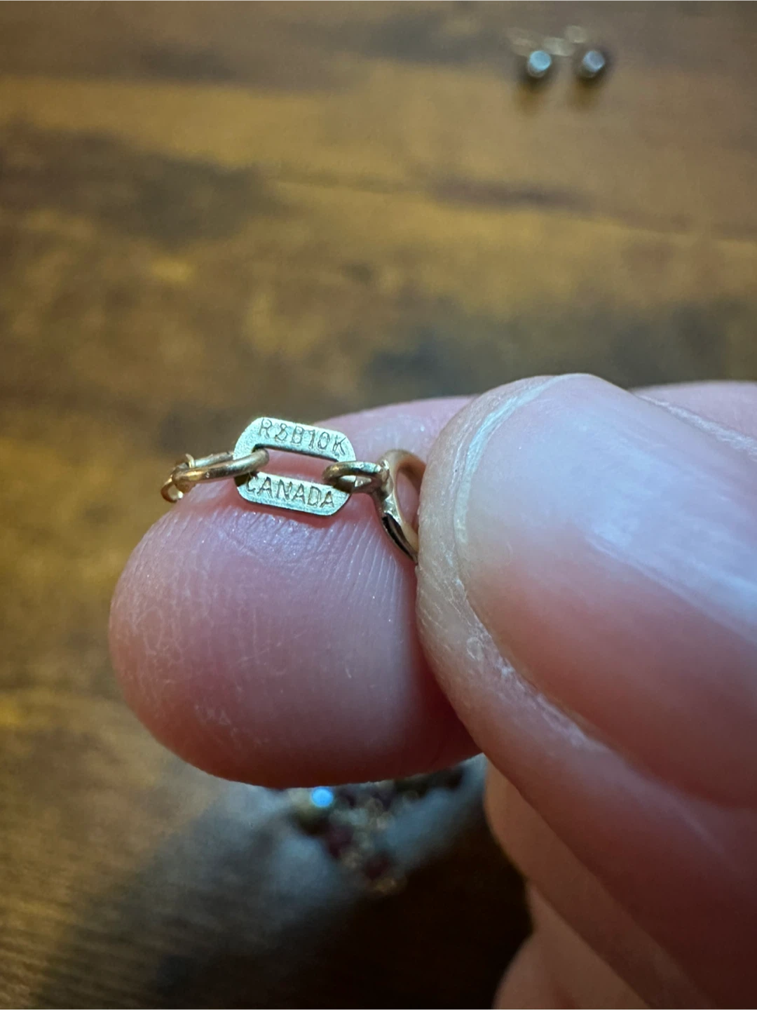 10K Gold Pearl & Garnet Necklace & Earrings - photo 2