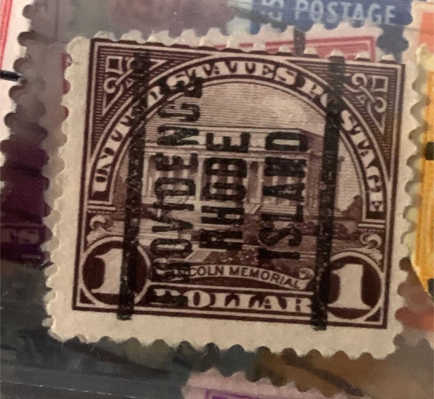 Lincoln Memorial $1 Stamp
