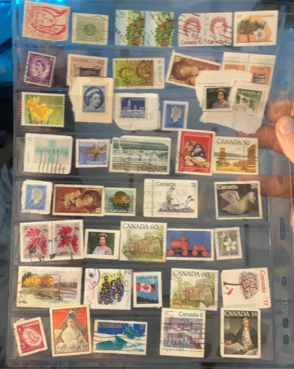 Collection of Canadian Postage Stamps
