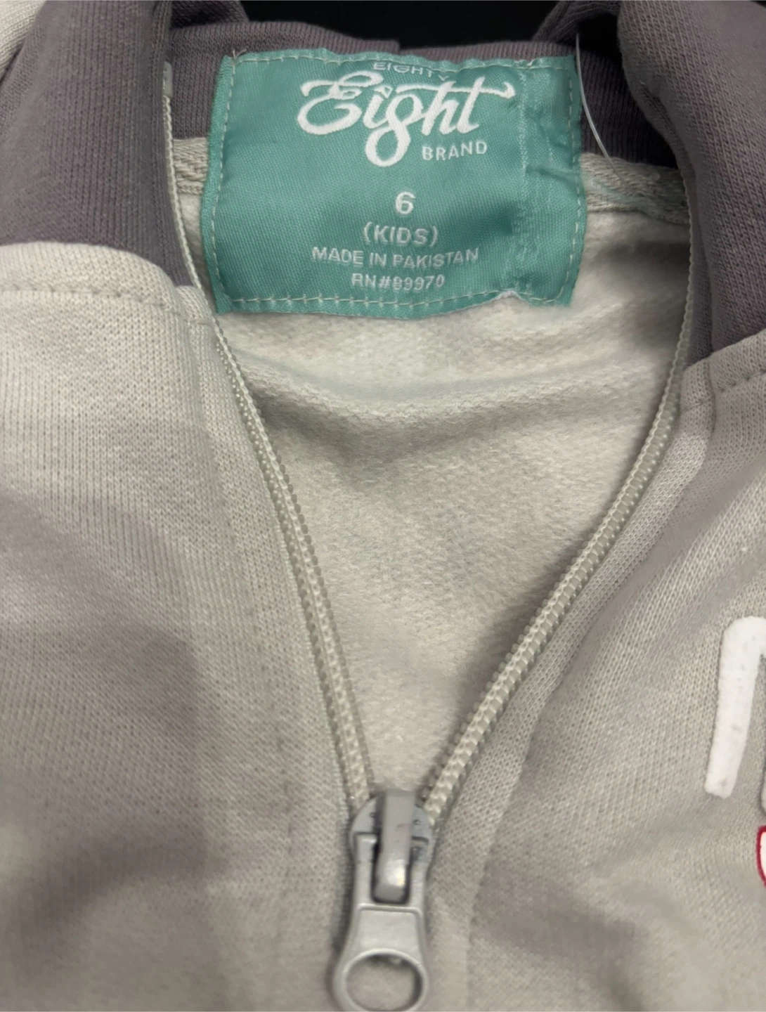 Boy Eight Brand NASA Cosmic Space Hoodie Size 6 - photo 4