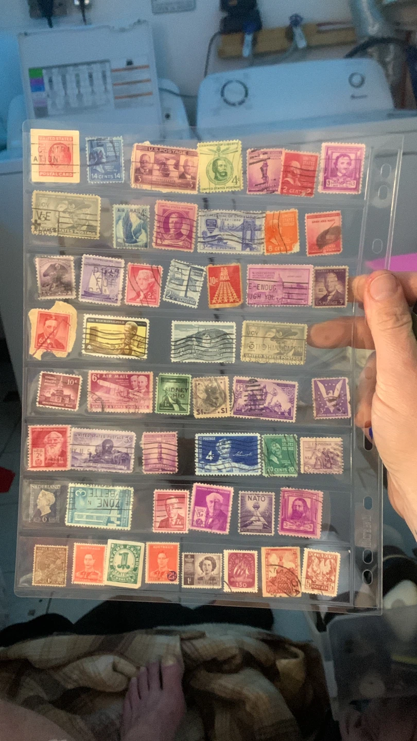 Collection of vintage US Postage Stamps - photo 2