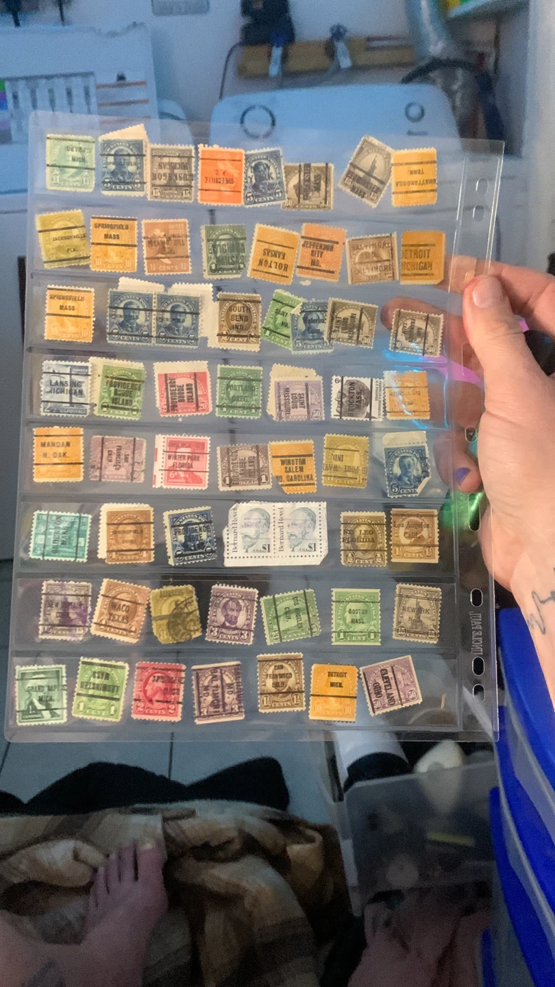 Collection of vintage US Postage Stamps