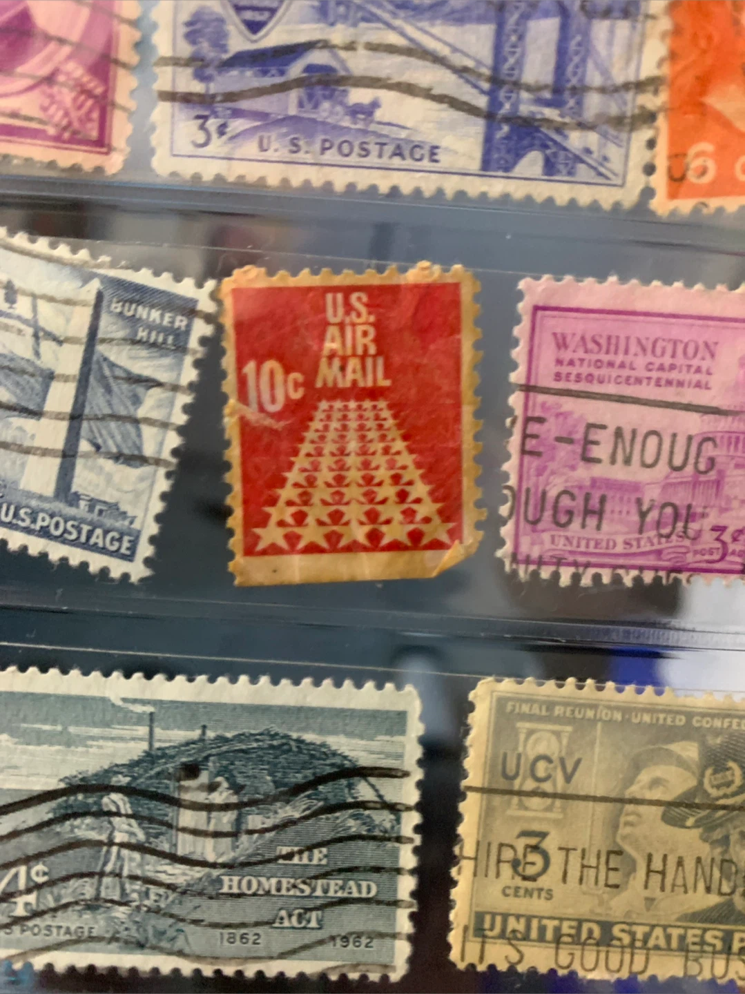 Collection of vintage US Postage Stamps - photo 5