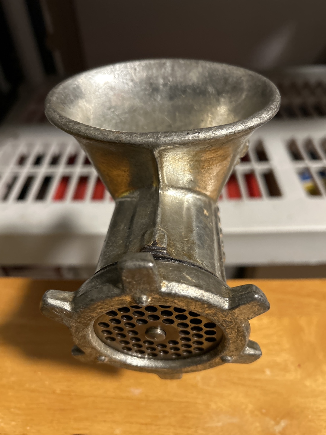 Vintage Hand Crank Meat Grinder
