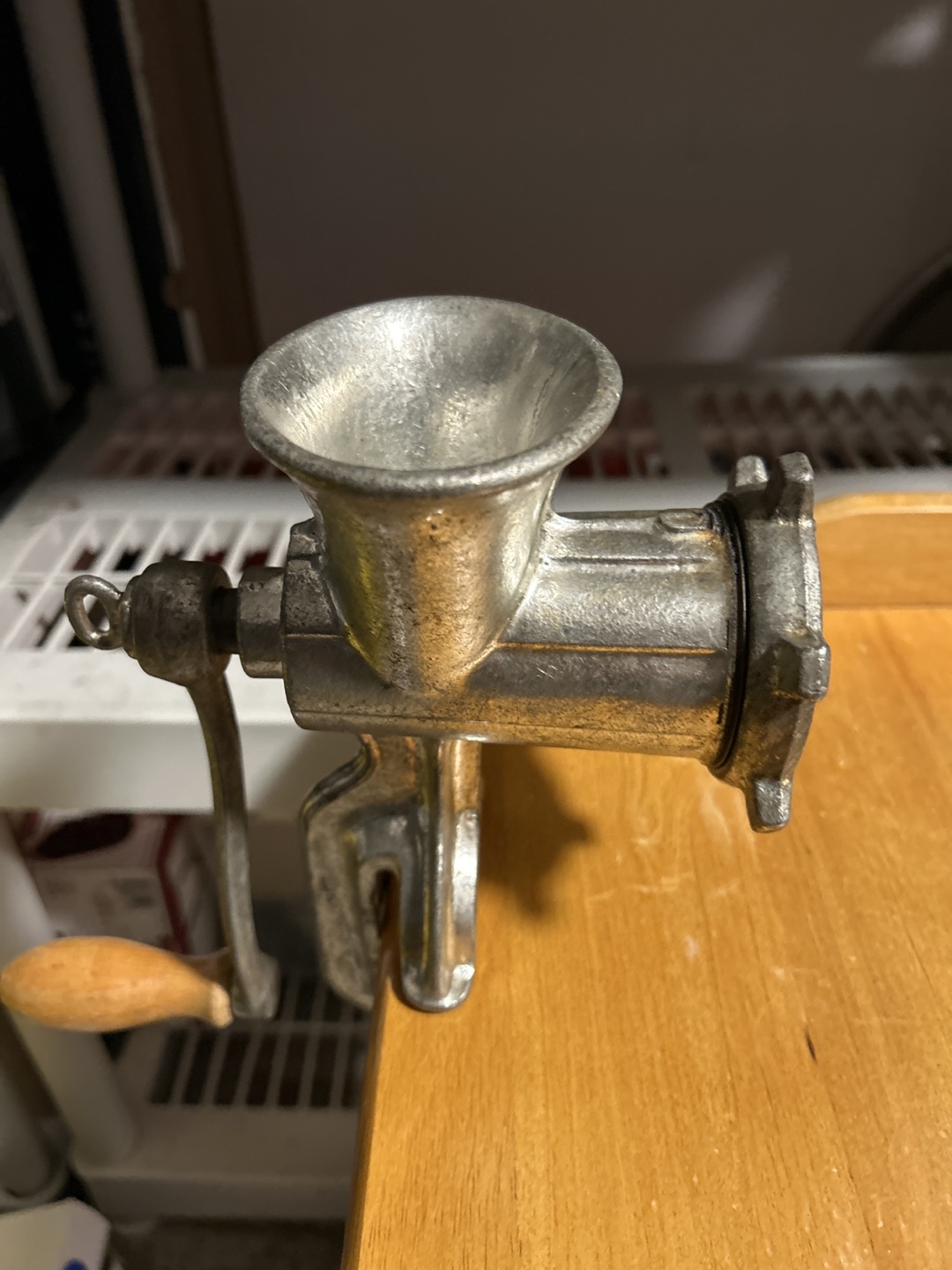Vintage Hand Crank Meat Grinder - photo 5