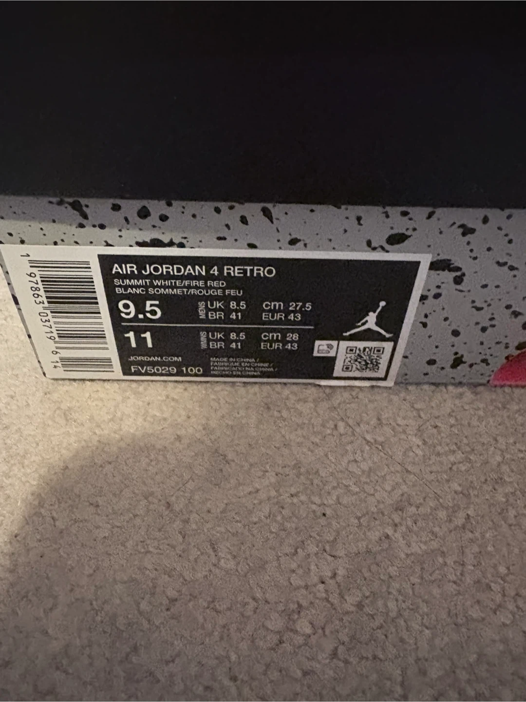 Nike Air Jordan 4 Retro Sneakers - photo 5