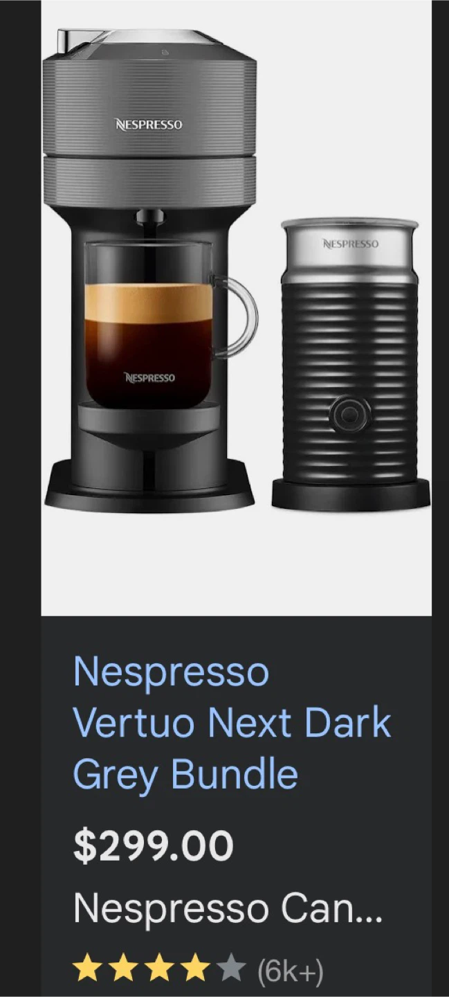 Nespresso Vertuo Next & Aeroccino 3 - photo 4