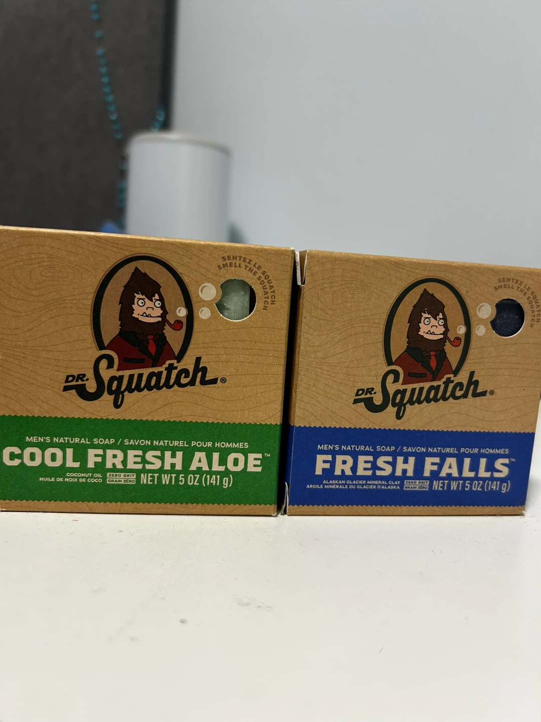 Dr Squatch Fresh Falls and Cool Fresh aloe
