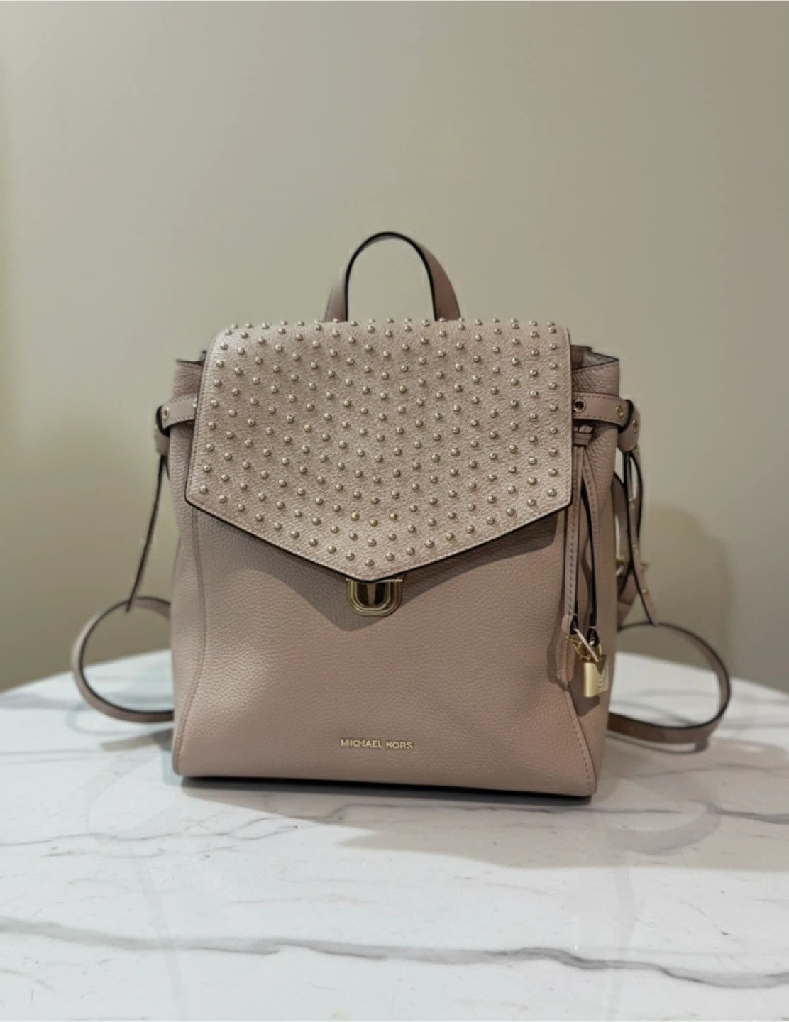 Michael Kors Leather Backpack