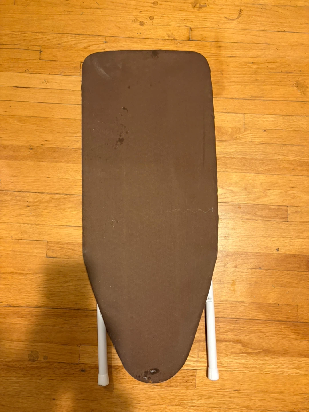 Adjustable Ironing Board with Brown Cover