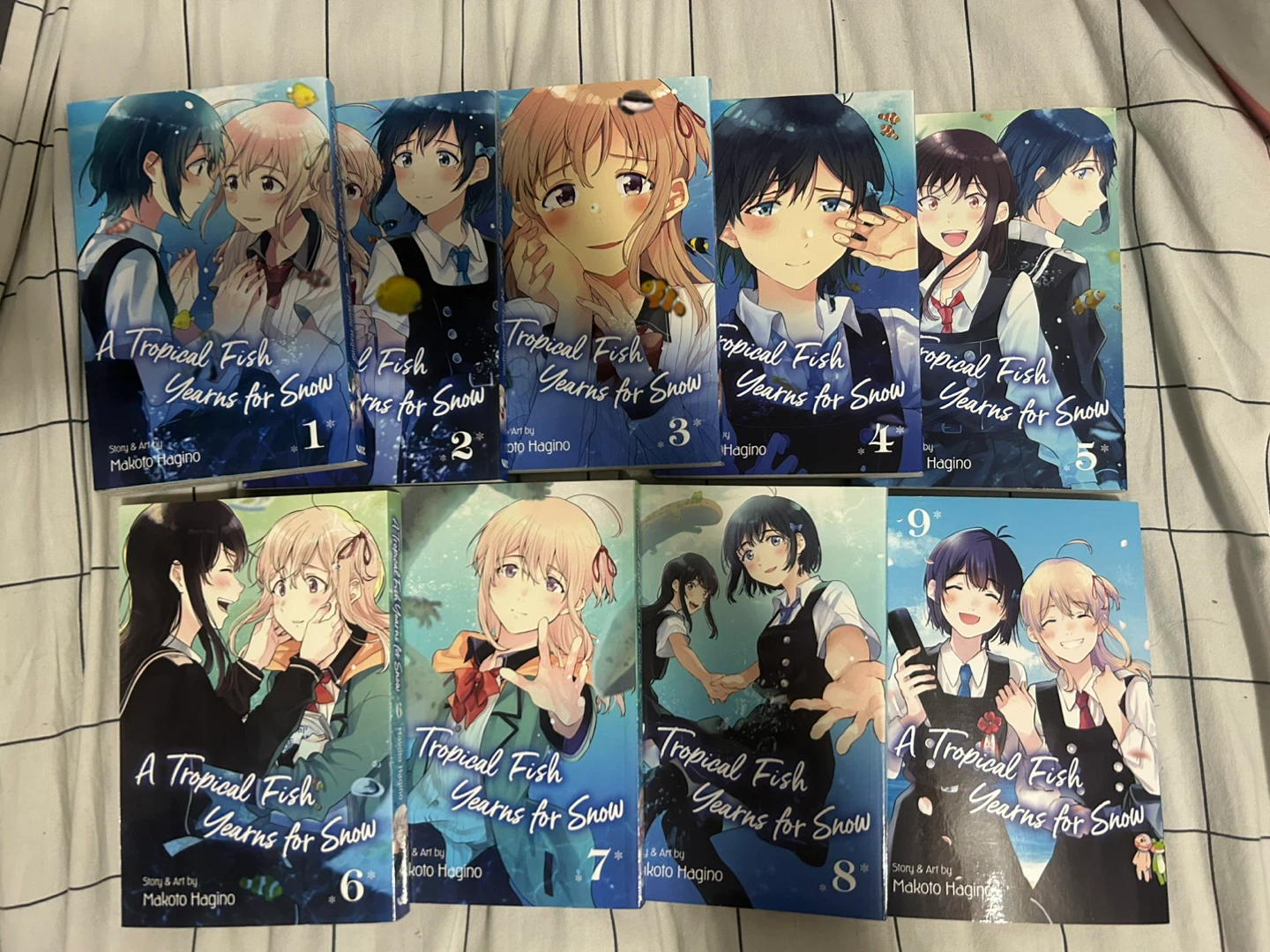 A Tropical Fish Yearns for Snow Manga Volumes 1-9