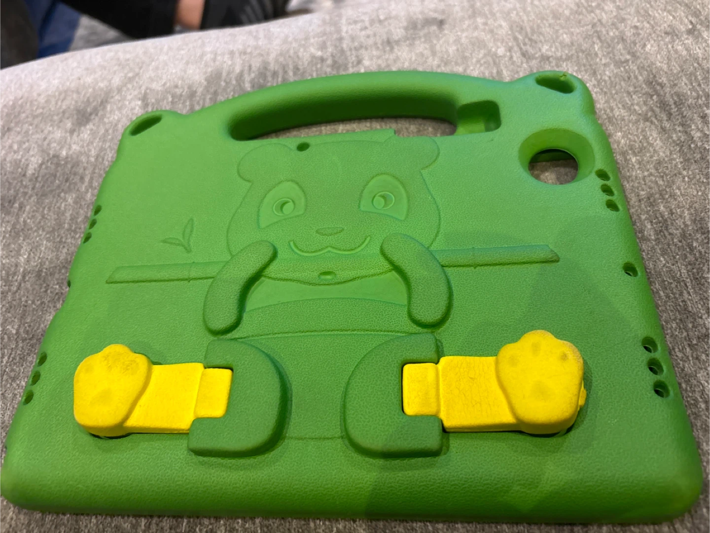 Green Kids Tablet Case with Panda Design - photo 2